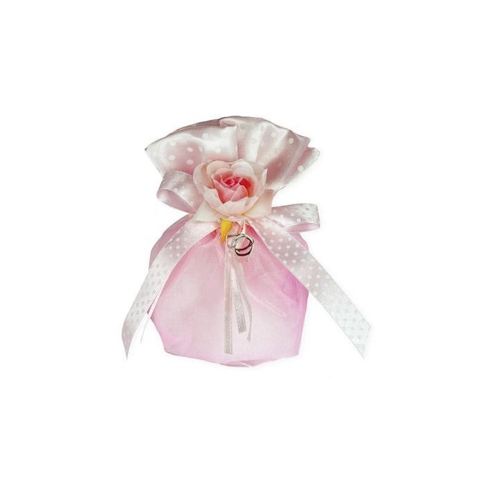 SACCH BORDO RASO POIS ROSA
